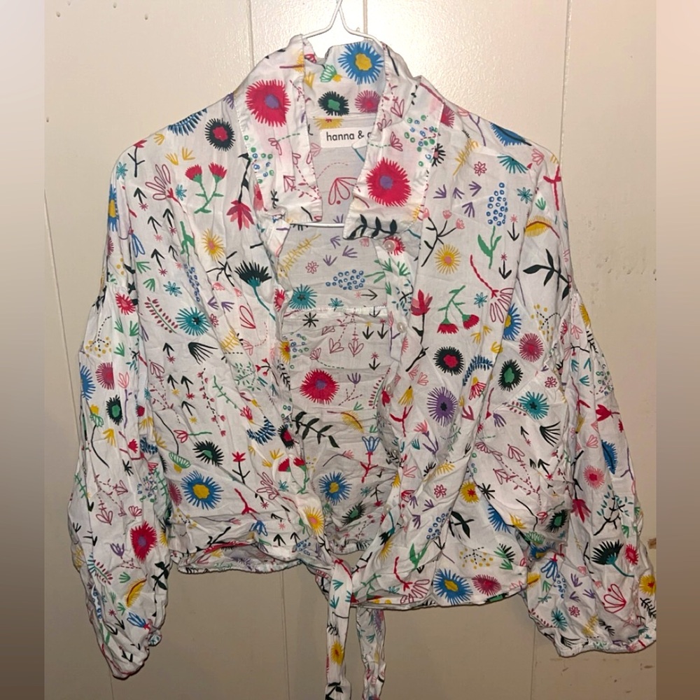 Hanna and Gracie Floral Blouse